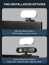GLOUEN 3 10 Video Conference Lighting & Computer Light USB LED Panel for Laptop & Desktop, Plug-and-Play Webcam Light