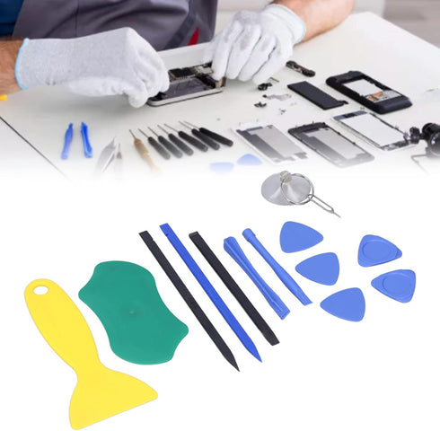 Electronics Repair Tool, Multifunctional Plastic Spudger Triangular Sheet for Tablets, Laptops, Cameras, Glasses