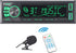 LXKLSZ Car Stereo Bluetooth Single Din LCD Audio Radio with Brightness Adjustment APP