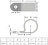 Hicarer 50 Pack R-Type Cable Clip Wire Clamp, Nylon Screw Mounting Fastener Clips with Screws for Wire Management