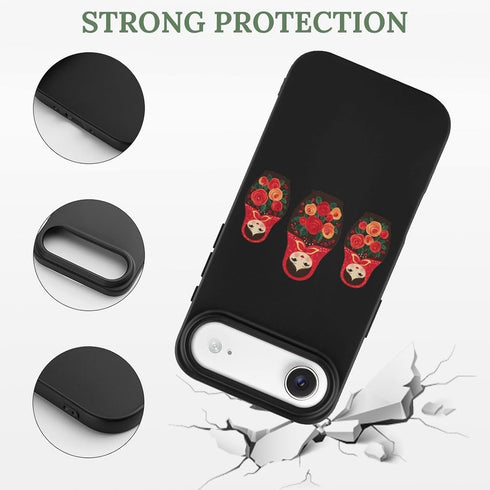 Generic 17 17 17 17 Russian Nesting Dolls Funny Case Compatible with iPhone Air Pro Pro Max Slim Protective Phone Cover