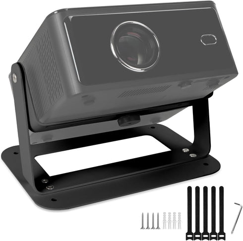 SMBLCE Projector Mount - 360 Adjustable Desktop, Ceiling, and Wall Mount - Universal