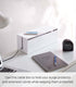 Yamazaki Home Cable Box - Outlet Cord Storage Organizer, Cover Protector, ABS Plastic, One Size, White