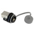 ASI ASICPICRJ45S RJ45 Panel Mount, Waterproof Connector, Shielded, Front Mount Female, IP67, NEMA 6P, Cap Sold