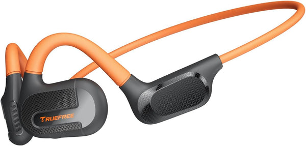 truefree F2 Open Ear Headphones, Bluetooth 5.3 Air Conduction Wireless Sport Earbuds with Enhanced Bass, 15H Playtime