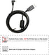 6 Ft Mini USB Car Charger Power Cord for Garmin Nuvi Drive, DriveSmart, DriveAssist, DriveTrack, EDO Tech