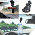 2 Pack Dash Cam Suction Cup Mount with 1/4 Screw Thread for Car Dashcam, GPS, Action Camcorder