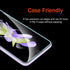 Screen Protector for Samsung Galaxy Z Flip 4, Clear Flexible TPU Film Full Coverage, 3 Pack