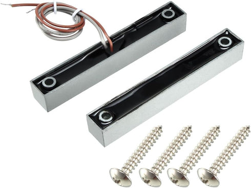 uxcell MC-58 Rolling Door Contact Magnetic Reed Switch Alarm with 2 Wires for N.O. Applications