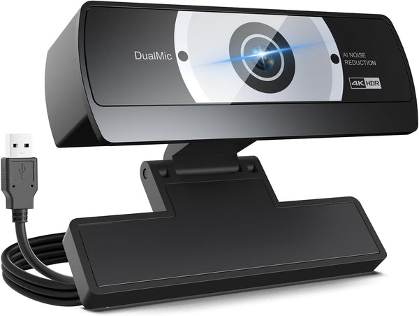 XOCLON 4K Webcam for PC - 4K Ultra HD Computer Camera with PDAF