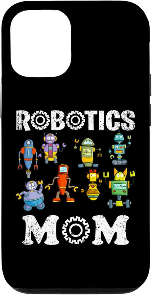 iPhone 15 Pro Robotics Mom Robot Engineering Science Teacher Builder Case
