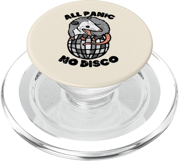 Opossum Phone For Men Women Kids Possum Gift Opossum All Panic No Disco Funny Possum Scream Men Women Kid PopSockets