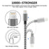 Short iPhone Charger Cable 4Pack,1FT Lightning to USB Braided Data Sync Fast Charger Cord Compatible with iPhone 12 Pro Max/12/11/11 Pro Max X XS Max 8 7 6S Plus Pad 2 3 4 Mini, Pad Pro Air(Black)