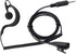 HYS G Shape Earpiece Headset with Built-in Mic PTT, Waterproof Jack for Yaesu Vertex Handheld Radio