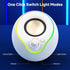 LENRUE Computer Speakers, PC Speakers with Colorful Lights, Volume Knob, AUX and USB Powered for Desktop Laptop