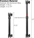 FPN 11.5 17 Inch, 1" 25mm All-Aluminum Extension Double Socket Arm, Adjustable Telescopic Mounting Arm to Compatible