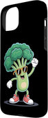 Dancing Broccoli Funny Vegetarians Humor 15 Dancing Broccoli Veggie Fun Broccoli Case for iPhone Plus