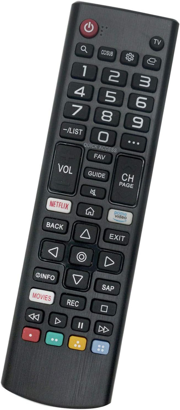 JustFine Replaced Remote Control Compatible for LG Smart TV Models 43UM7300AUE, 50UM7300PUA, 55UM7650PUB