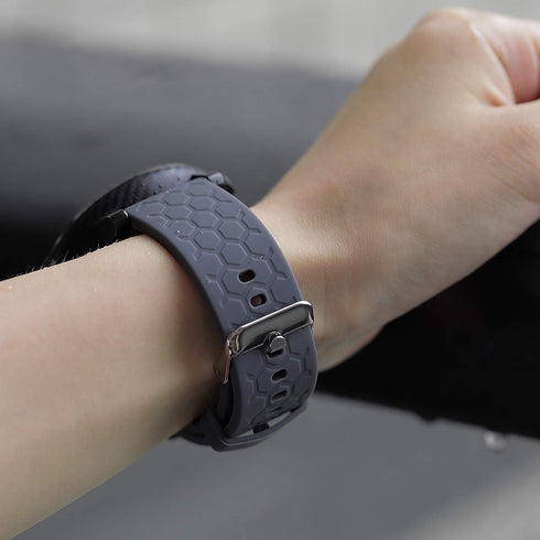 6-Pack Bands Compatible with Garmin Smart Watch, Vivoactive 5 Band, Stainless Steel Buckle, Waterproof Soft Silicone
