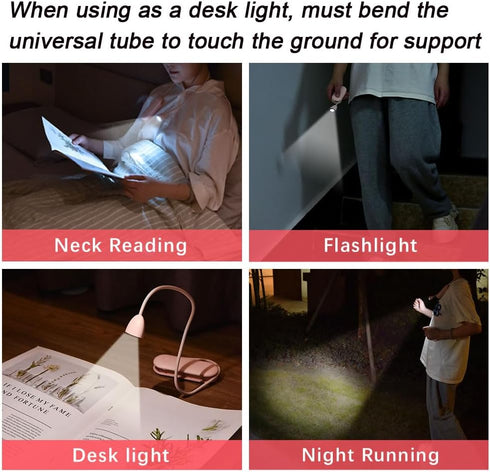 McmhyingPop 3 1 1800mAh in LED Book Light, Desk Lamp & Flashlight, Rechargeable Table Lamp for Home Office, Bed Reading