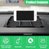 GAOLAOSY Bling Rhinestone Car Dashboard Mat, Anti-Slip Auto Dash Tray, Strong Gripping Vehicle Smartphone Holder Pad