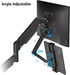 ergoiuon 4.7-15.6" 75x75 100x100,MAT002-XL Universal VESA Mount Adapter for Tablets,Monitor Arm Extension