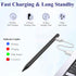 Stylus Pen for Android - CMARS POM Tip Magnetic Phone Pen, Fine Point for Touch Screens, Black