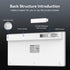 TECKNET 2.4G Wireless Keyboard, Ultra Slim Compact USB Keyboard with Media Hotkeys, Silent for Laptop PC Desktop Smart