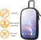 GMBYLBY MP3 Player Case Hard Box and Carry Holder for Easy Transport Shells Box TPU and Cloth Material Storage Bag