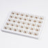 GATERON G Silver Pro Keyboard Switches, 45gf RGB LED Linear Pre Lubed, 3 Pin Key Switches for Gaming (Silver, 35PCS)