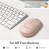 Macally Wireless Bluetooth Mouse - Strong Connection - Quiet, Comfortable, Rechargeable Mouse for Macbook Air/Pro, Mac, iMac, Apple iPad - Wireless Mouse for Laptop, Windows PC Desktop