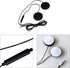Flylin Motorcycle Helmet Headset, Universal Racing Helmet Speakers, Wired Helmet Sports Headset with 3.5mm Male