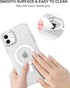 BENTOBEN iPhone 11 Case - Slim, Shockproof, Anti-Fingerprint, Translucent Matte, MagSafe Compatible, 6.1’’ White Cover.