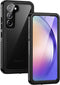 Lanhiem Samsung Galaxy A54 5G Case, IP68 Waterproof Dustproof, Rugged Full Body Shockproof Phone Cover, Black