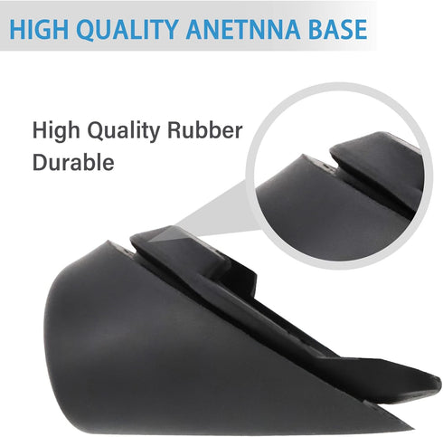 Anina 86392-35040 Antenna Ornament for Toyota 4 Runner 2010-2014, Rubber Antenna Base Bezel Car Radio Mount