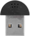 Mini Portable Microphone, USB Studio Speech 360° Omnidirectional Noise Cancellation for Computer PC (Black)