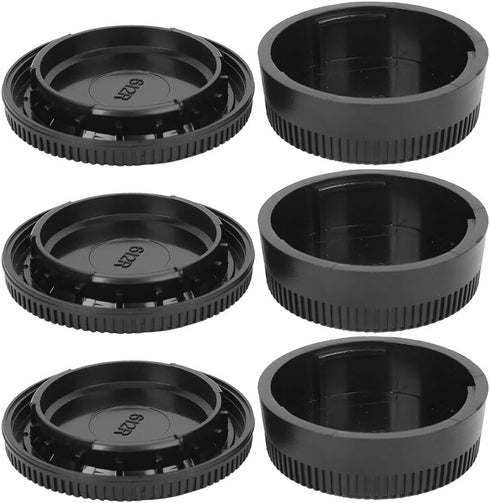 Nikon F Mount Cameras Camera Body and Lens Rear Kit, Dustproof Lens Protector Cover and Scratch Resistant Set