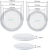 Sound Box Grille Loudspeakers Protective Cover, Speaker Grille Car Audio, Speaker Cover Decorative Circle Metal Mesh, Anti-Collision Speaker Grill Cover, Car Speaker Covers (2PCS)(8 Inch)