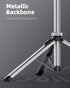 EUCOS Metal Phone Tripod Stand, 67" Lightweight Tripod for Phone with Remote and Sturdy Extendable Design