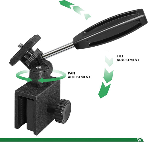 Adjustable Car Window Mount for Spotting Scope, Monocular, Binocular with Standard 1/4-20 Threads