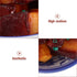 5.11 Inch YARNOW Fake Braised Pork Belly Realistic Simulated Food Model for Photography Props Restaurant Display