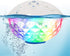 Floating Pool Speakers with Colorful Lights, Bluetooth Wireless, IPX7 Waterproof, Built-in Mic, Crystal Clear Sound