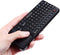 FOSA 2.4G Mini Keyboard with Touchpad, Rechargeable USB Portable Handheld Keyboard for Smartphones, Laptops
