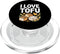 Vegan Plant Based Tofu Love Designs I Love Tofu Vegan Friendly Message PopSockets PopGrip for MagSafe