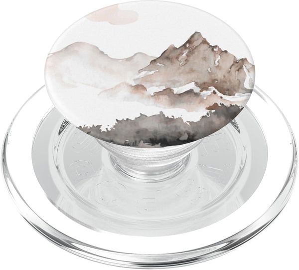 PopSockets MagGrip for Watercolor Mountains Landscape