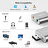 FEMORO USB Sound Card, USB to Audio Jack Adapter, 7.1 Channel External Stereo Sound Card for PC, Laptop, PS4