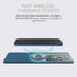 POUT H3 Split Wireless Charging Mouse Pad, Fast Qi Wireless Charger Magnetically Attaches to Mousepad, Compatible with