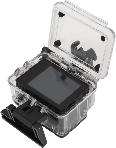Waterproof Sports Camera - 2.0 Inch Action Camera, 4K 1080P Underwater Outdoor Sports Camera with 140 Degrees Wide