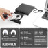 ROOFULL External CD DVD Drive, USB 3.0 Type-C Portable CD/DVD-ROM +/-RW for Laptop PC, Windows, Mac, Linux