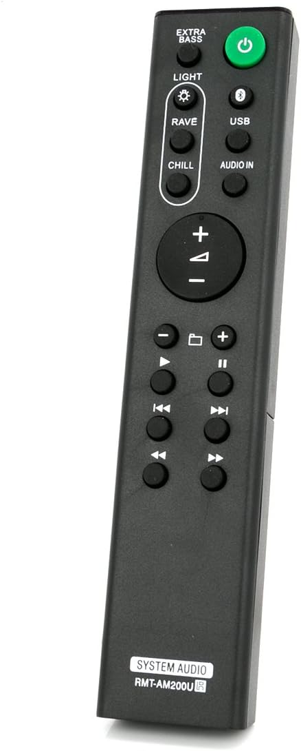 RMT-AM200U Replacement Remote Control for Sony Home Audio AV System GTK-XB7 GTKXB7